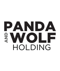 Panda & wolf logo